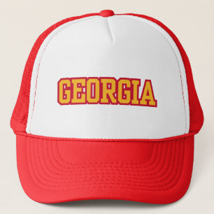 State Of Georgia Pride Custom Trucker Hat