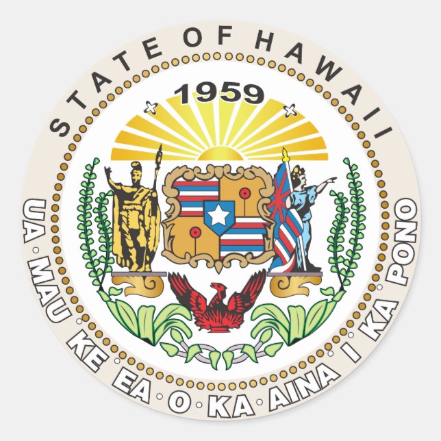 State of Hawaii Great seal (Front)