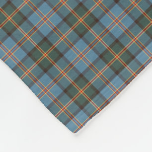 State of Hawaii Tartan Fleece Blanket