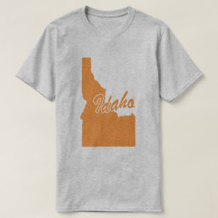 State Of Idaho Shape T-shirt