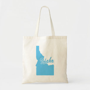 State Of Idaho Shape Tote Bag