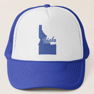 State Of Idaho Shape Trucker Hat
