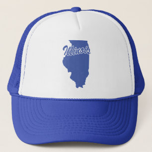 State Of Illinois Shape Trucker Hat