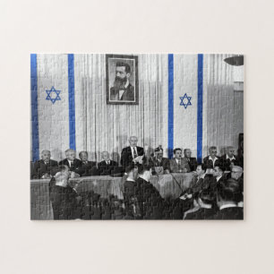 State Of Israel Declared - May 18, 1948 Jigsaw Puzzle