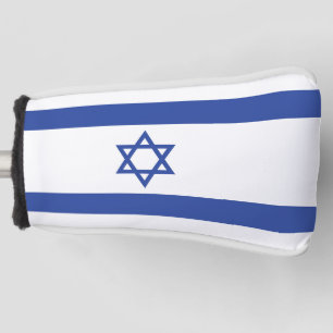 State of Israel Flag, Star of David Judaism Jewish Golf Head Cover