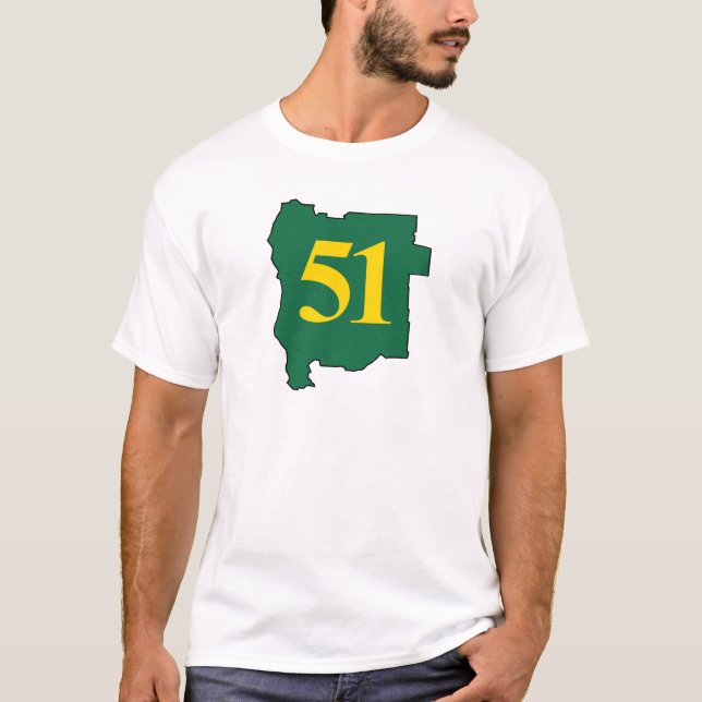 State of Jefferson 51st State T-Shirt (Front)