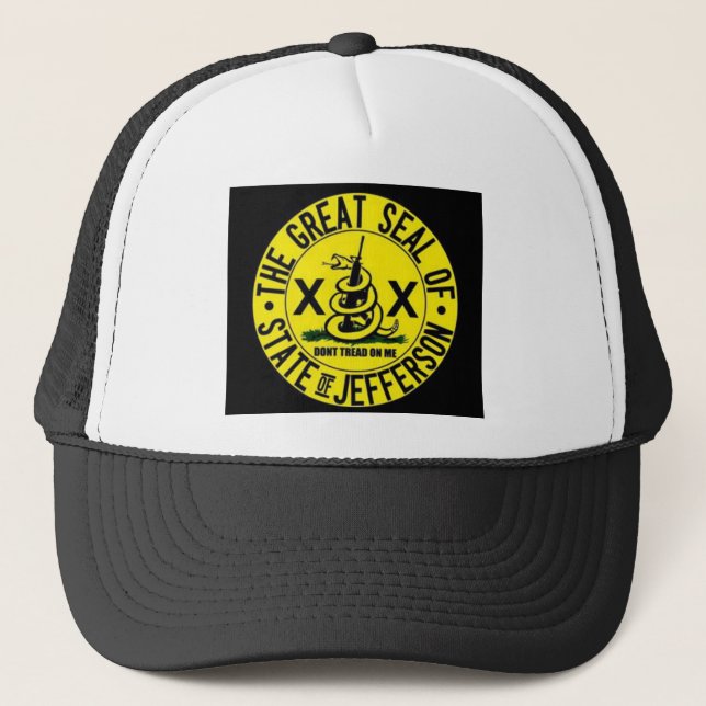 State of Jefferson Trucker Hat (Front)