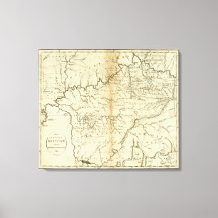 State of Kentucky Canvas Print