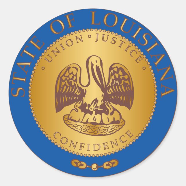 State of Louisiana seal (Front)