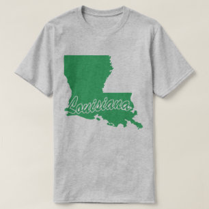 State Of Louisiana Shape T-shirt