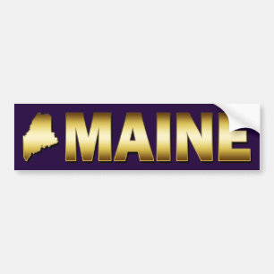 STATE OF MAINE BUMPER STICKER