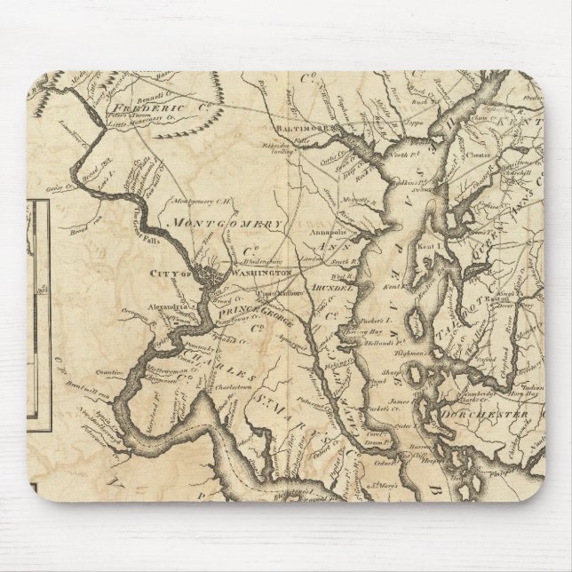 State of Maryland 2 Mouse Pad (Front)
