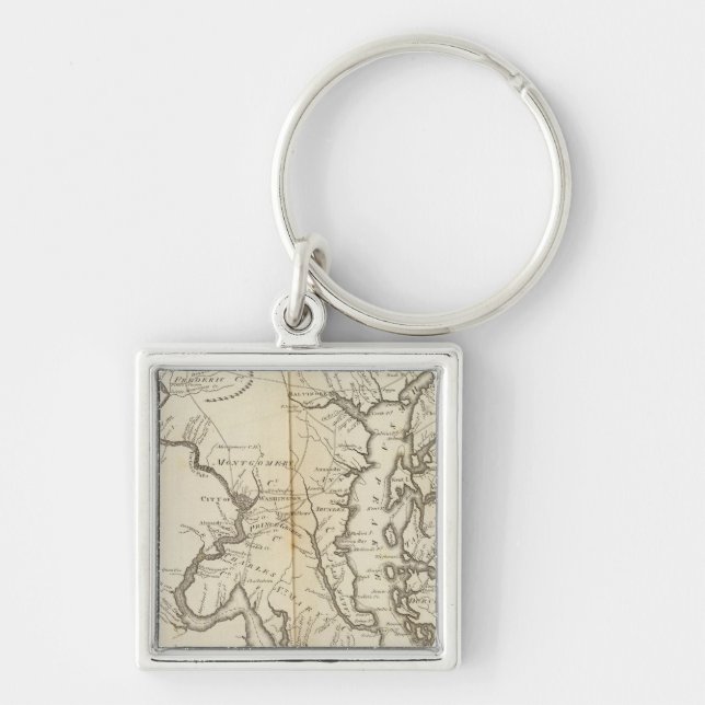 State of Maryland Key Ring (Front)