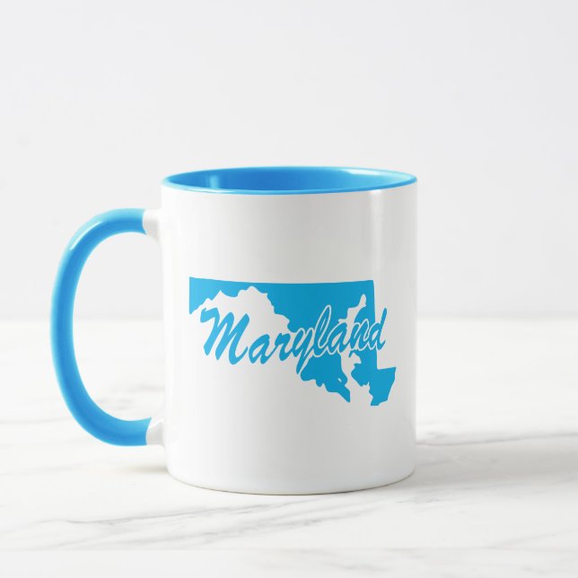 State Of Maryland Shape Mug (Left)