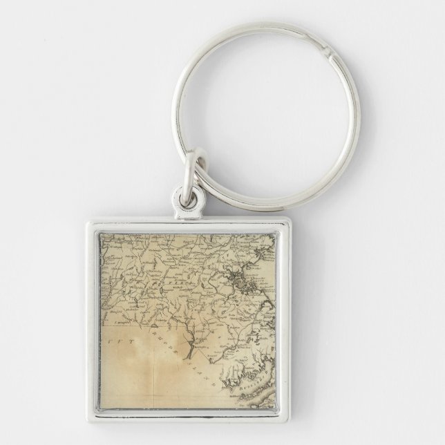 State of Massachusetts Key Ring (Front)