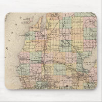 State of Michigan Atlas Map