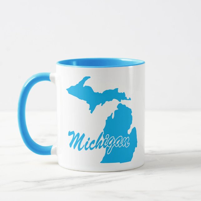 State Of Michigan Shape Mug (Left)