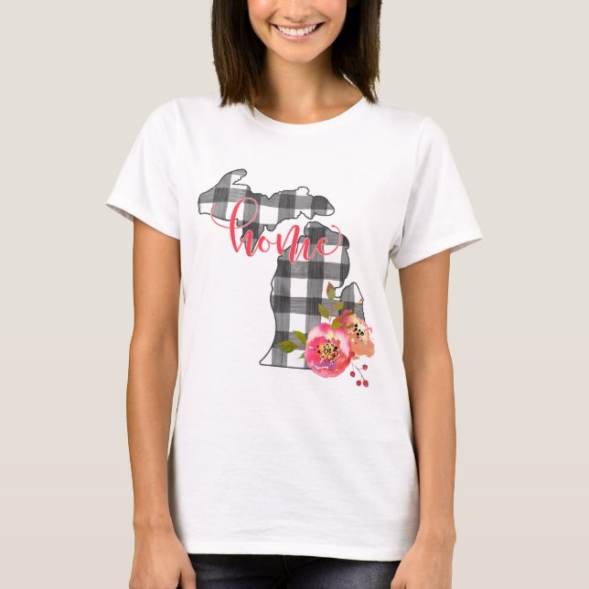 State of Michigan T-Shirt (Front)