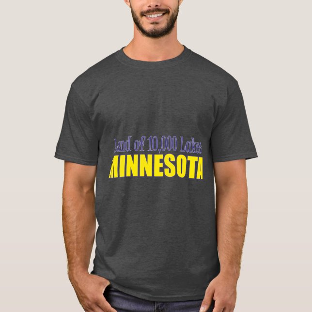 State of Minnesota1 T-Shirt (Front)
