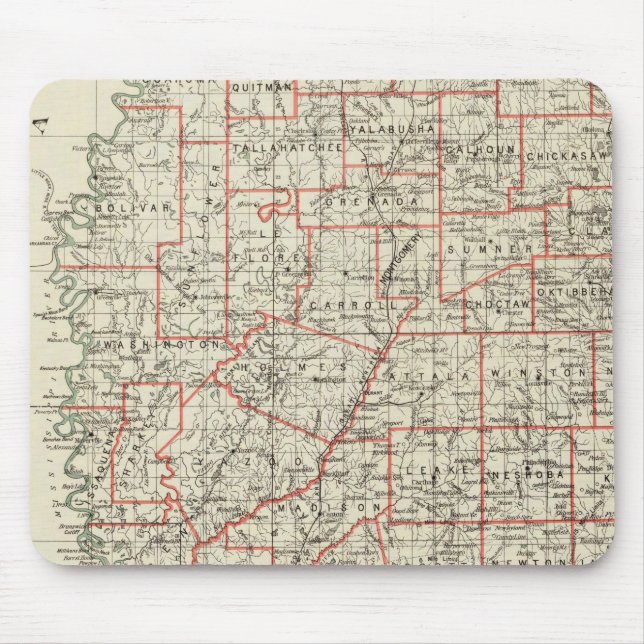 State of Mississippi Mouse Pad (Front)