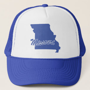 State Of Missouri Shape Trucker Hat