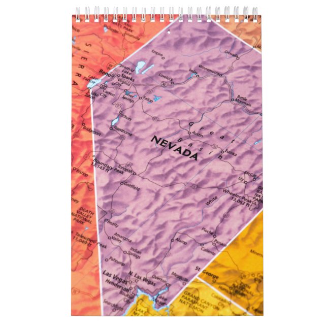 State Of Nevada Collection Wall Calendar (Cover)