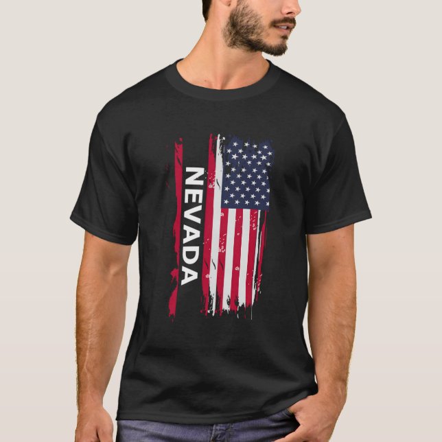 State Of Nevada T-Shirt (Front)