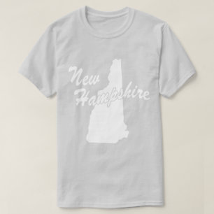 State Of New Hampshire Shape T-shirt