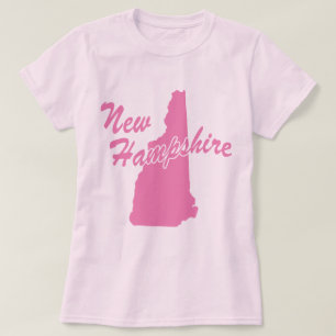 State Of New Hampshire Shape T-shirt