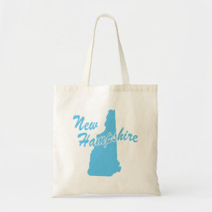 State Of New Hampshire Shape Tote Bag