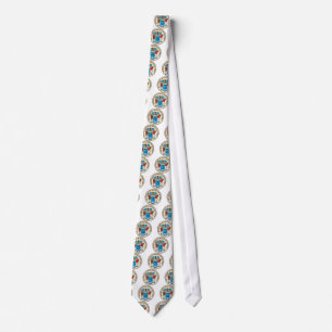 State of New Jersey seal Tie