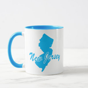 State Of New Jersey Shape Mug