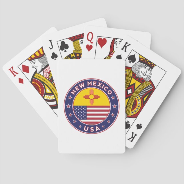 State of New Mexico Playing Cards (Back)