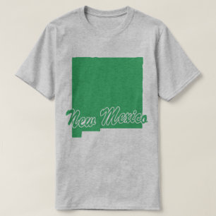 State Of New Mexico Shape T-shirt