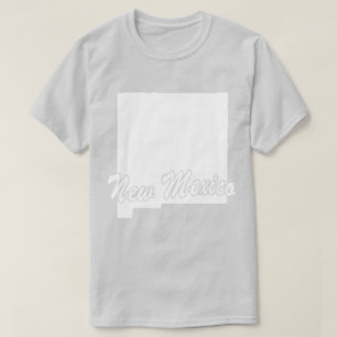 State Of New Mexico Shape T-shirt