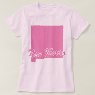 State Of New Mexico Shape T-shirt