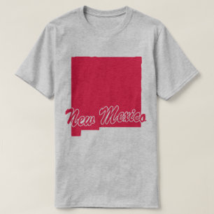 State Of New Mexico Shape T-shirt