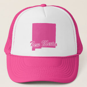 State Of New Mexico Shape Trucker Hat