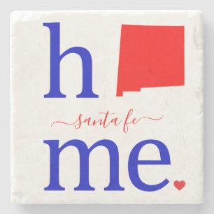 State of New Mexico Stone Coaster