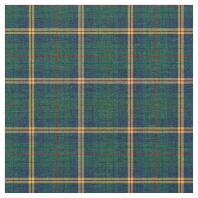State of New Mexico Tartan Fabric (Close Up)