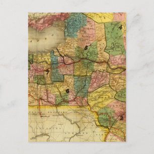 State of New York by DH Burr Postcard