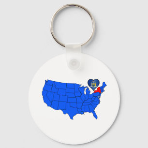State of New York Key Ring