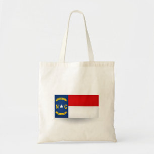 State of North Carolina Flag Tote Bag
