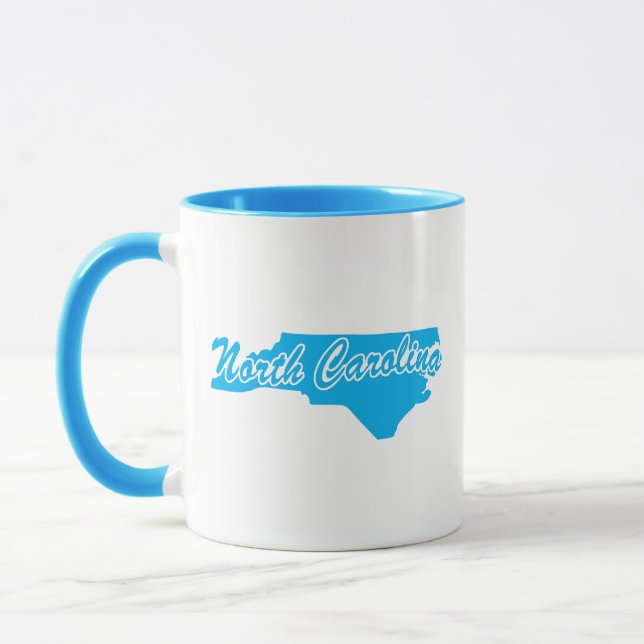 State Of North Carolina Shape Mug (Left)
