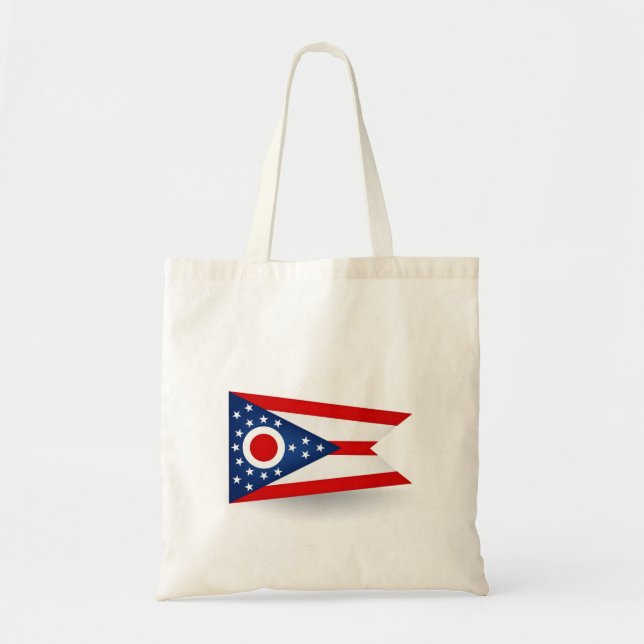 State of Ohio Flag Tote Bag (Front)