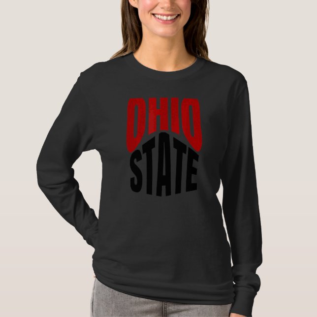State Of Ohio Pride Travel Culture T-Shirt (Front)