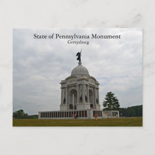 State of Pennsylvania Monument Postcard