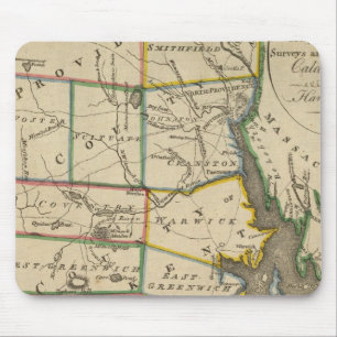 State of Rhode Island 3 Mouse Pad