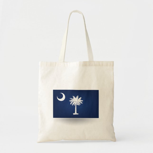State of South Carolina Flag Tote Bag (Front)