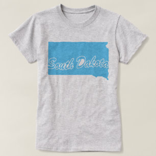 State Of South Dakota Shape T-shirt